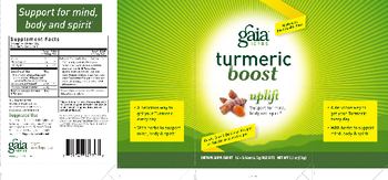 Gaia Herbs Turmeric Boost Uplift - supplement