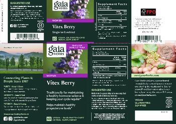Gaia Herbs Vitex Berry - herbal supplement