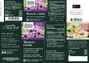Gaia Herbs Women's Libido - herbal supplement