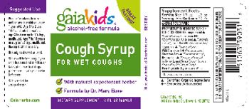 GaiaKids Cough Syrup For Wet Coughs - supplement