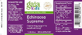 GaiaKids Echinacea Supreme - herbal supplement