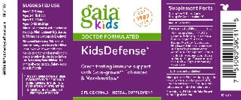 GaiaKids KidsDefense - herbal supplement