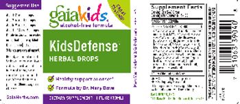 GaiaKids KidsDefense Herbal Drops - supplement