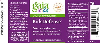 GaiaKids KidsDefense - herbal supplement