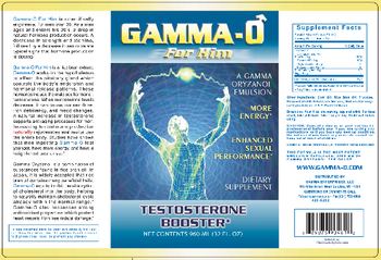 Gamma Enterprises, LLC Gamma-O For Him - supplement