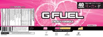 Gamma Labs. G Fuel Pink Lemonade - supplement