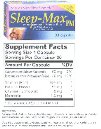 Garcoa Laboratories Sleep-Max PM - supplement