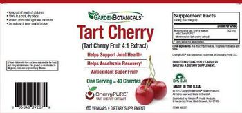 Garden Botanicals Tart Cherry - supplement