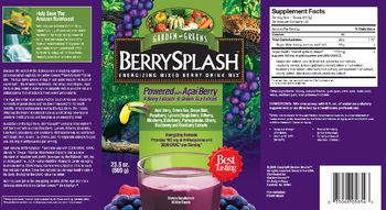 Garden Greens BerrySplash - supplement