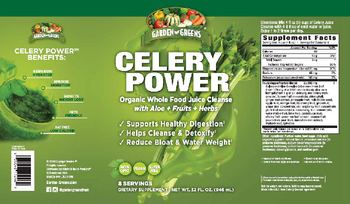 Garden Greens Celery Power - supplement