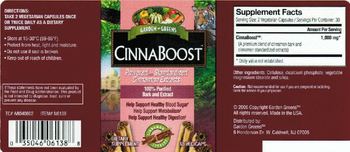 Garden Greens CinnaBoost - supplement