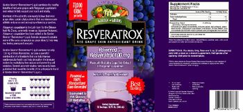 Garden Greens Resveratrox Red Grape Skin Antioxidant Drink - supplement