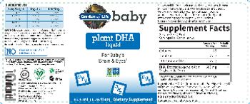 Garden Of Life Baby Plant DHA Liquid - supplement