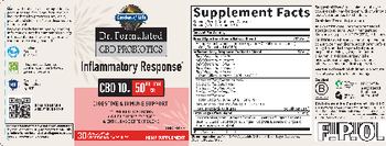 Garden Of Life Dr. Formulated CBD Probiotics Inflammatory Response CBD 10 mg - hemp supplement