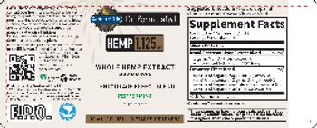 Garden Of Life Dr. Formulated Hemp 1,125 mg Peppermint - supplement