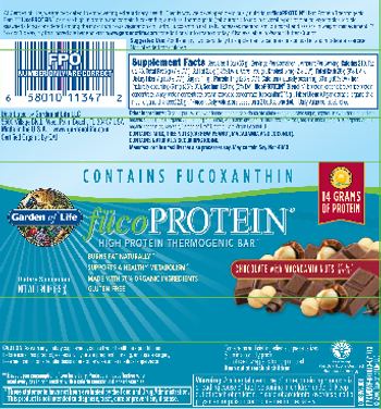 Garden Of Life fucoPROTEIN Chocolate With Macadamia Nuts - supplement