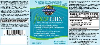 Garden Of Life fucoTHIN - whole food based supplement