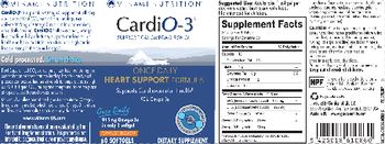 Garden Of Life Minami Nutrition CardiO-3 Orange Flavor - supplement