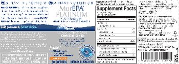 Garden Of Life Minami Nutrition MorEPA Platinum - supplement
