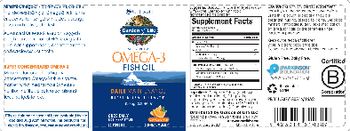 Garden Of Life Minami Omega-3 Fish Oil 850 mg Orange Flavor - supplement