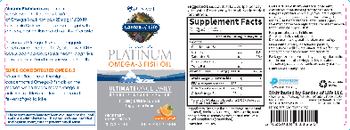 Garden Of Life Minami Platinum Omega-3 Fish Oil Orange Flavor - supplement