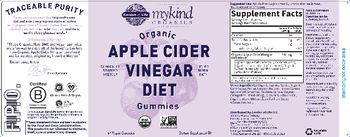 Garden Of Life MyKind Organics Apple Cider Vinegar Diet Gummies - supplement