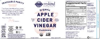 Garden Of Life MyKind Organics Apple Cider Vinegar Gummies - supplement