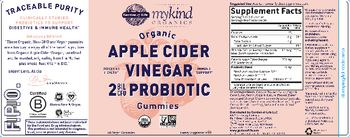 Garden Of Life MyKind Organics Apple Cider Vinegar Probiotic Gummies - supplement