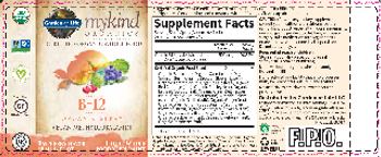 Garden Of Life MyKind Organics B-12 Organic Spray Raspberry Flavor - liquid whole food supplement