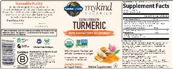 Garden Of Life MyKind Organics Extra Strength Turmeric - herbal supplement