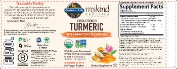 Garden Of Life MyKind Organics Extra Strength Turmeric - herbal supplement