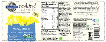 Garden Of Life MyKind Organics Men's Multi Organic Berry - real food supplement
