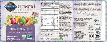 Garden Of Life MyKind Organics Prenatal Multi Organic Berry - real food supplement