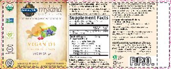 Garden Of Life MyKind Organics Vegan D3 Organic Spray 1,000 IU (25 mcg) Vanilla Flavor - liquid whole food supplement