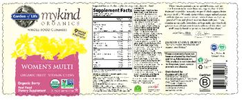 Garden Of Life MyKind Organics Women's Multi Organic Berry - real food supplement