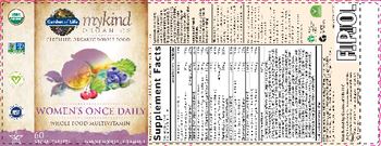Garden Of Life MyKind Organics Women's Once Daily - whole food supplement