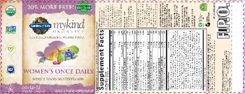 Garden Of Life MyKind Organics Women's Once Daily - whole food supplement
