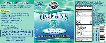Garden Of Life Oceans 3 Better Brain - omega3 supplement