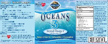 Garden Of Life Oceans 3 Beyond Omega-3 - omega3 supplement