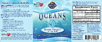 Garden Of Life Oceans 3 Beyond Omega-3 - omega3 supplement