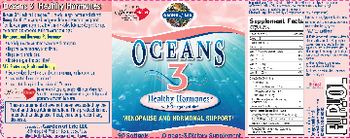 Garden Of Life Oceans 3 Healthy Hormones - omega3 supplement