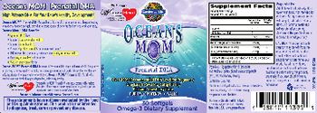 Garden Of Life Oceans Mom Prenatal DHA - omega3 supplement