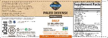 Garden Of Life Paleo Defense Daily - probiotic supplement