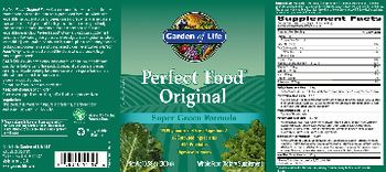 Garden Of Life Perfect Food Perfect Food Original - whole food supplement