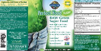 Garden Of Life Perfect Food RAW Raw Green Super Food - raw whole food supplement