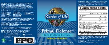 Garden Of Life Primal Defense Primal Defense HSO Probiotic Formula - whole food supplement