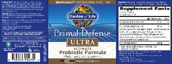 Garden Of Life Primal Defense Primal Defense Ultra - whole food supplement