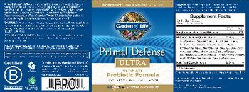 Garden Of Life Primal Defense Primal Defense Ultra - whole food supplement