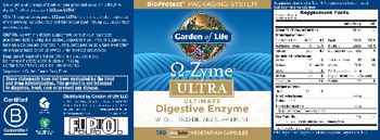 Garden Of Life Q-Zyme Ultra - whole food supplement