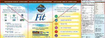 Garden Of Life Raw Organic Fit Chocolate - whole food supplement